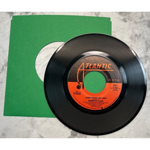 Roberta Flack Come Share My Love / When It's Over 45 Soul Atlantic 3521 - Picture 3 of 6